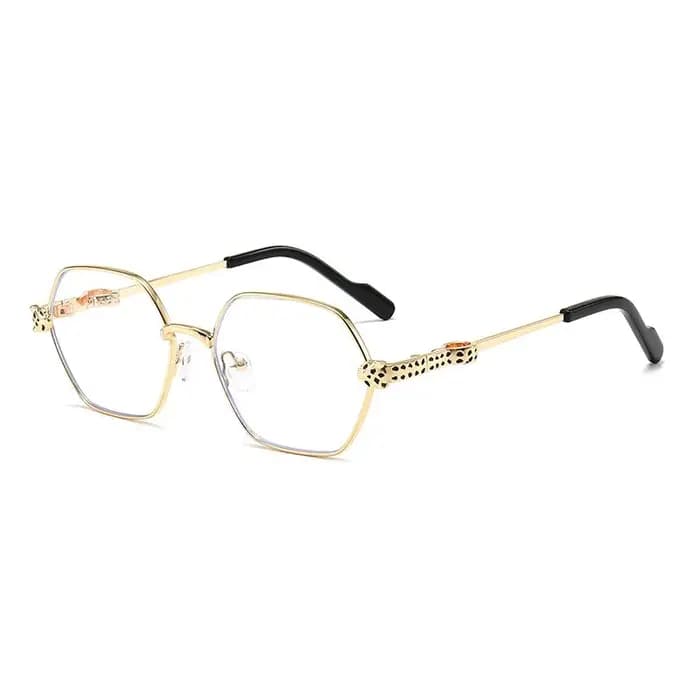 Lunettes de soleil de luxe unisexe tête de panthère 2026 Nouvelle Arrivée Rétro Classique Métal UV400 Designer Tendance pour les vacances