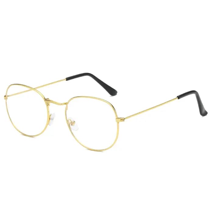 Lunettes de lecture ovales en métal