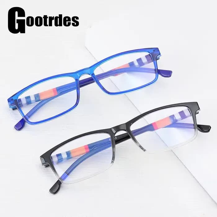 Lunettes de lecture imprimées à rayures pour hommes et femmes