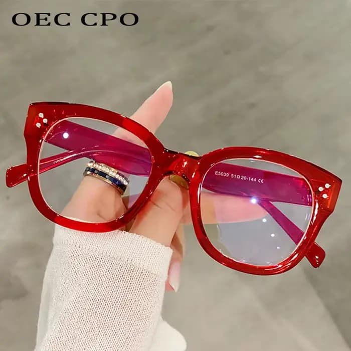 OEC CPO mode optique carré lunettes montures femmes hommes rétro Prescription