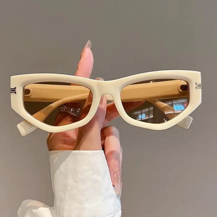 Lunettes de soleil œil de chat vintage pour femmes