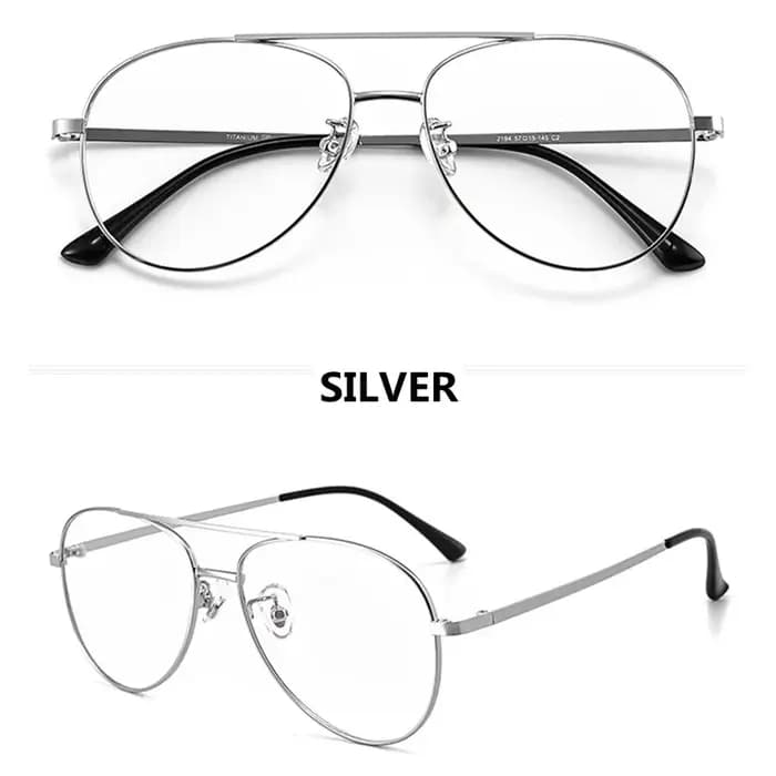 Monture de lunettes super légère en titane pur pour hommes