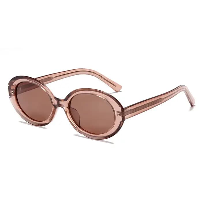 Lunettes de soleil ovales anti-reflets pour femmes