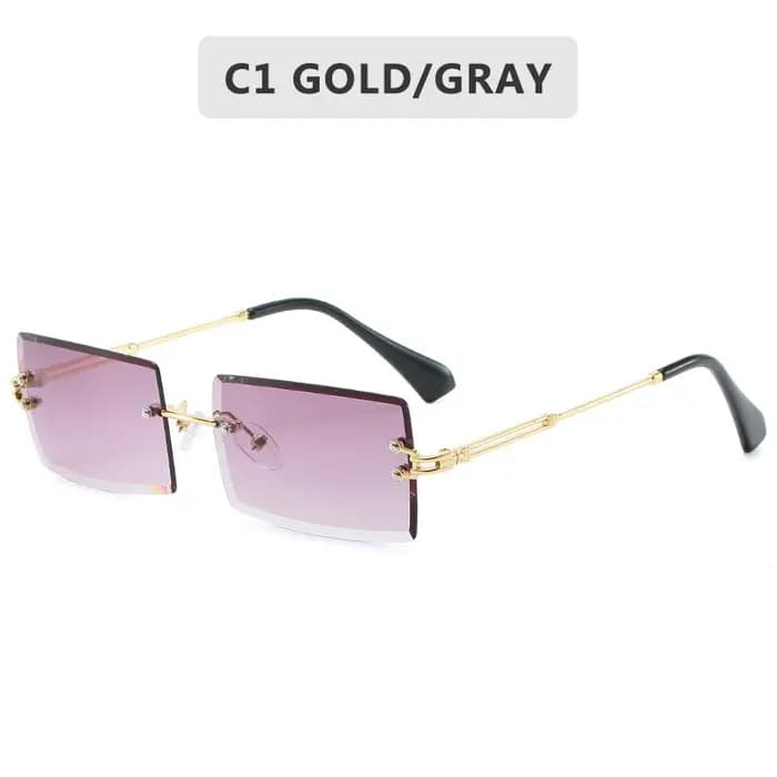 Lunettes de soleil sans monture pour femmes
