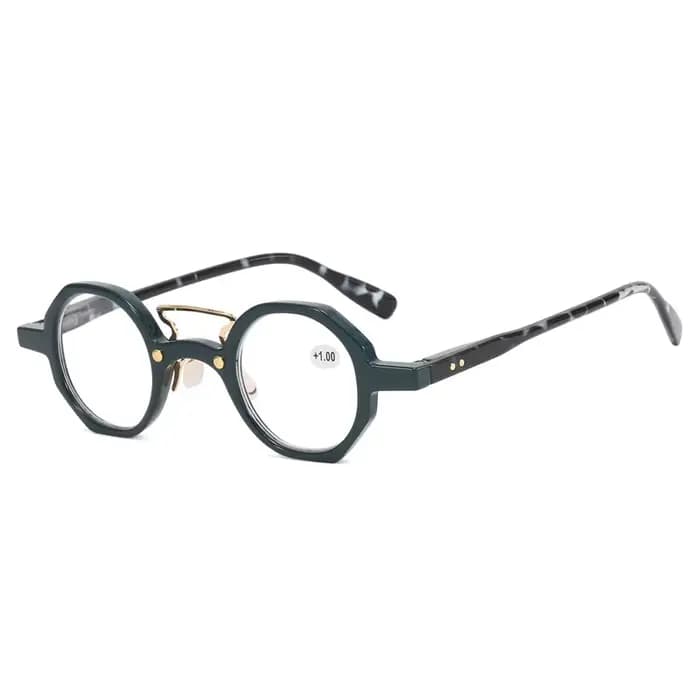 Lunettes de lecture à monture ronde rétro pour hommes et femmes