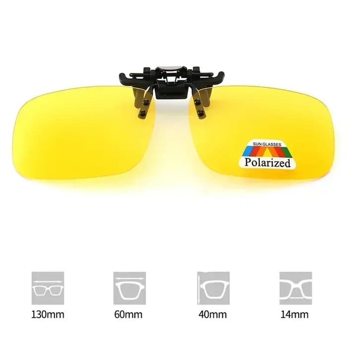 Clips pour lunettes de soleil polarisées