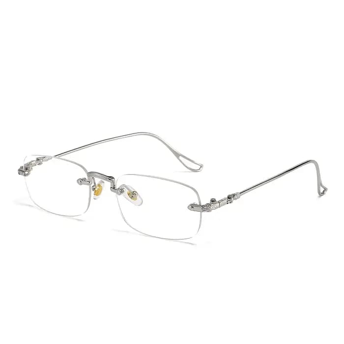 Nouvelles lunettes de presbytie Anti-lumière bleue sans cadre à la mode haute définition pour les personnes âgées pour soulager la Fatigue oculaire 20101