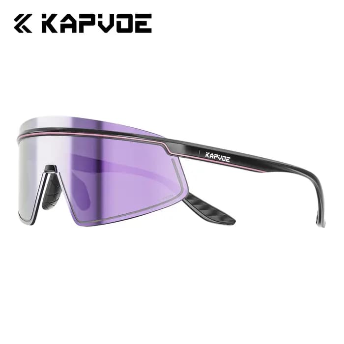 Kapvoe nouveaux hommes or photochromique cyclisme lunettes de soleil UV400