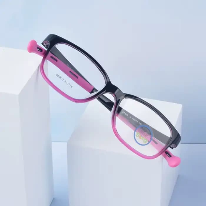 SECG ultraléger Flexible doux enfants lunettes optique lunettes de sport Silicone pour garçons et fi