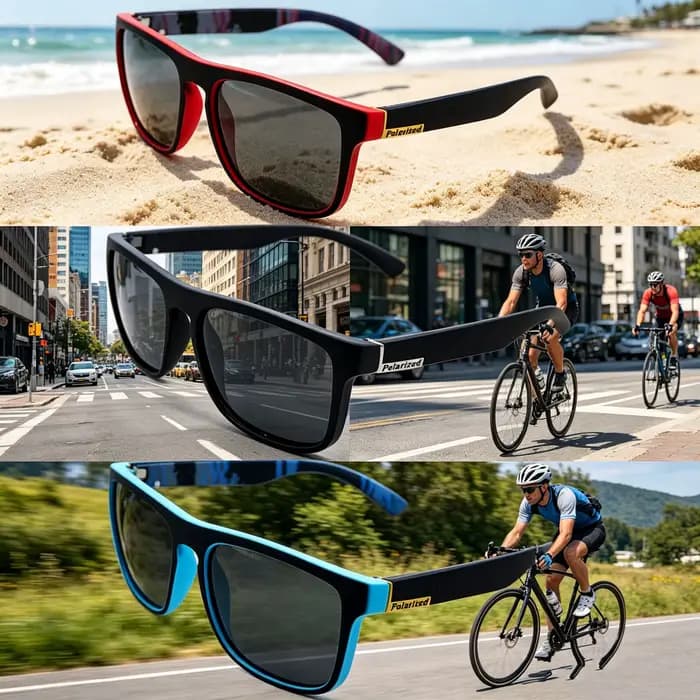 Lunettes de soleil de sport à la mode