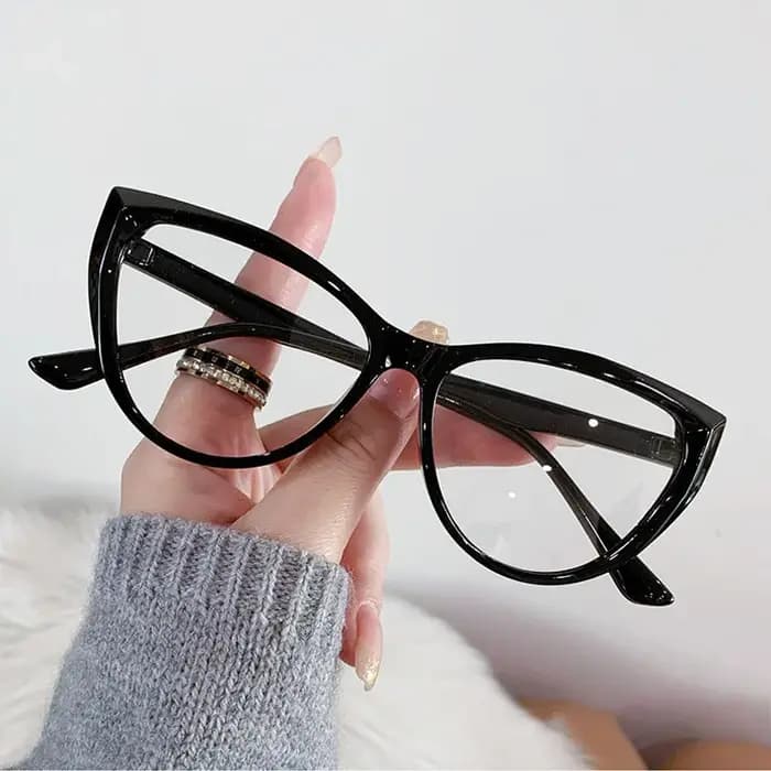 Lunettes Photochromiques Oeil de Chat Tendance Vintage Femme Homme Monture à Changement de Couleur Anti-Lumière Bleue Lunettes de Soleil UV400