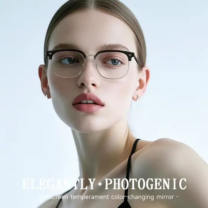 COOLMEN – lunettes de soleil photochromiques classiques pour hommes et femmes