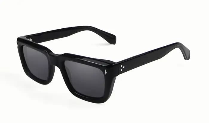Lunettes de soleil en acétate épais de haute qualité pour hommes et femmes