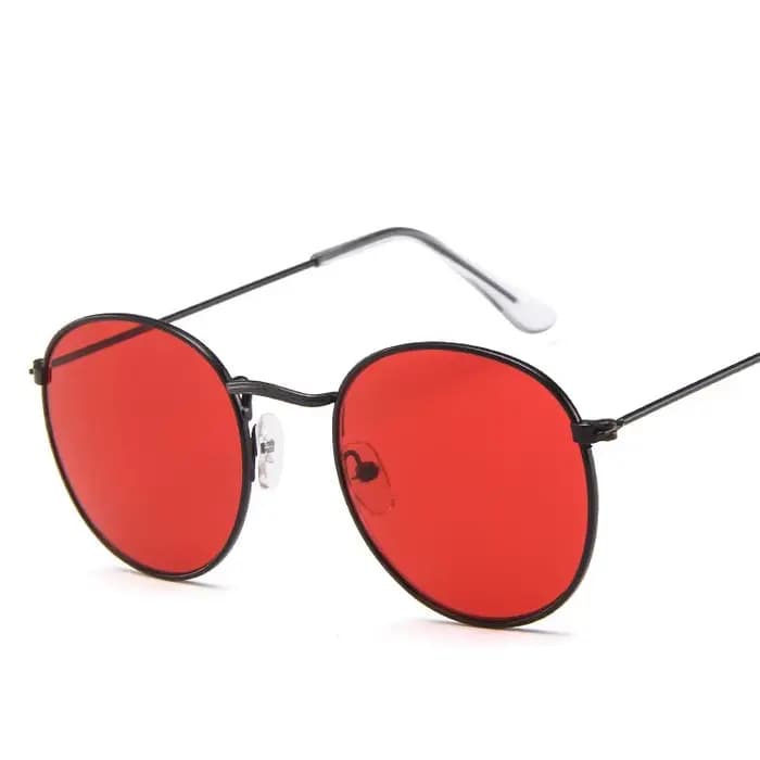 Lunettes de soleil miroir de luxe pour femmes et hommes