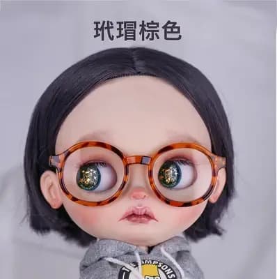 Lunettes de soleil en peluche BJD Blyth beurre, accessoires de bricolage, jouets Kiev illage, cadeau de mode, 1/3 cm, 1/6 cm, 1/8 cm, 60cm