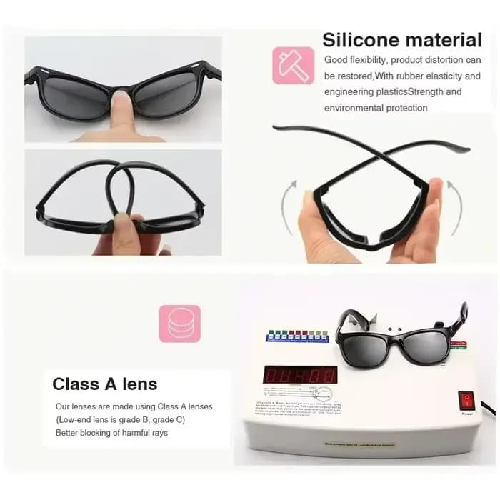 Premières lunettes de soleil pour bébé avec sangle