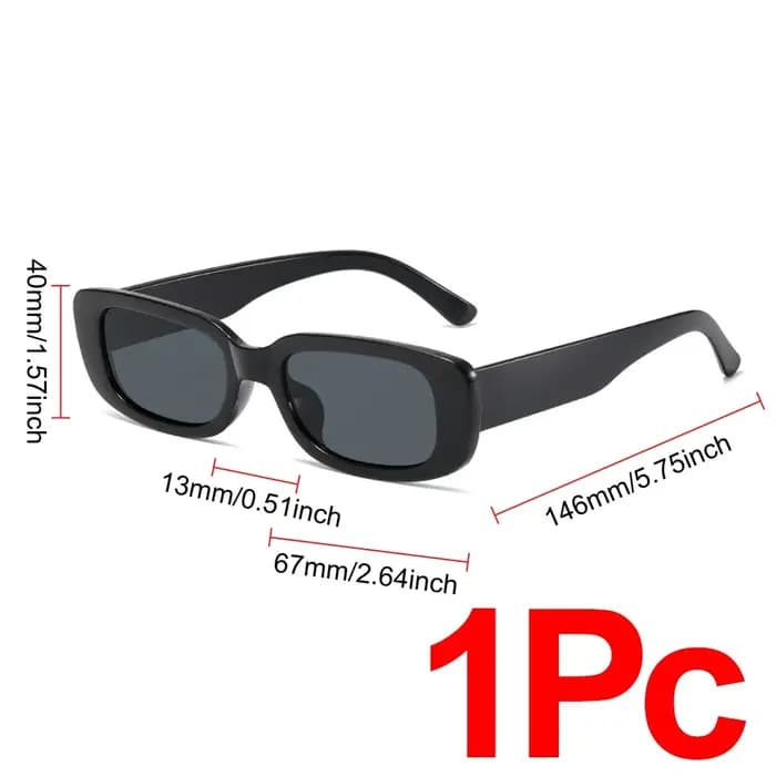 Lunettes de soleil Hip Hop multicolores