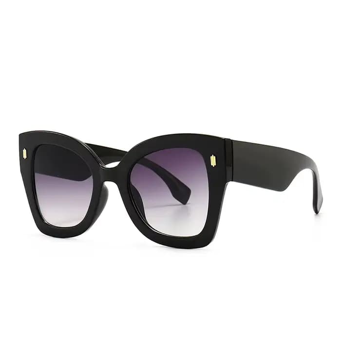 RUOBO – lunettes De soleil Vintage pour femmes, en forme De papillon, Design De mode, décoratif pour
