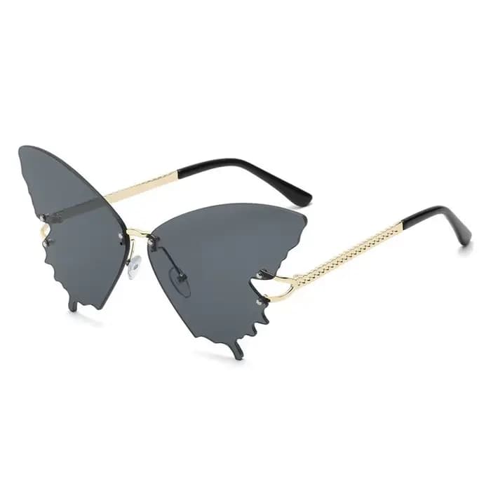 Nouvelles lunettes de soleil papillon pour femmes