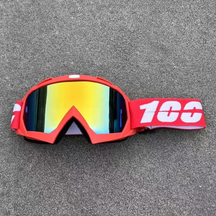100 lunettes de moto lunettes de cyclisme en plein air tout-terrain Ski Sport MX ATV Dirt Bike lunettes de course lunettes de Motocross vélo Google