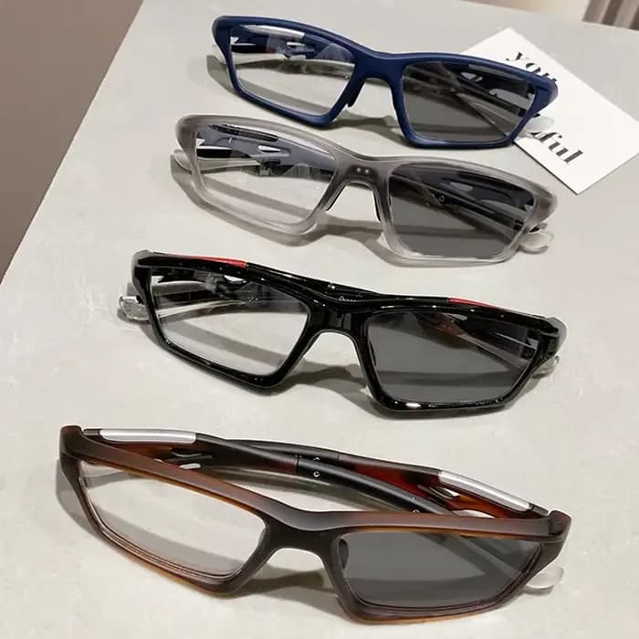 Lunettes de soleil de sport photochromiques pour myopie