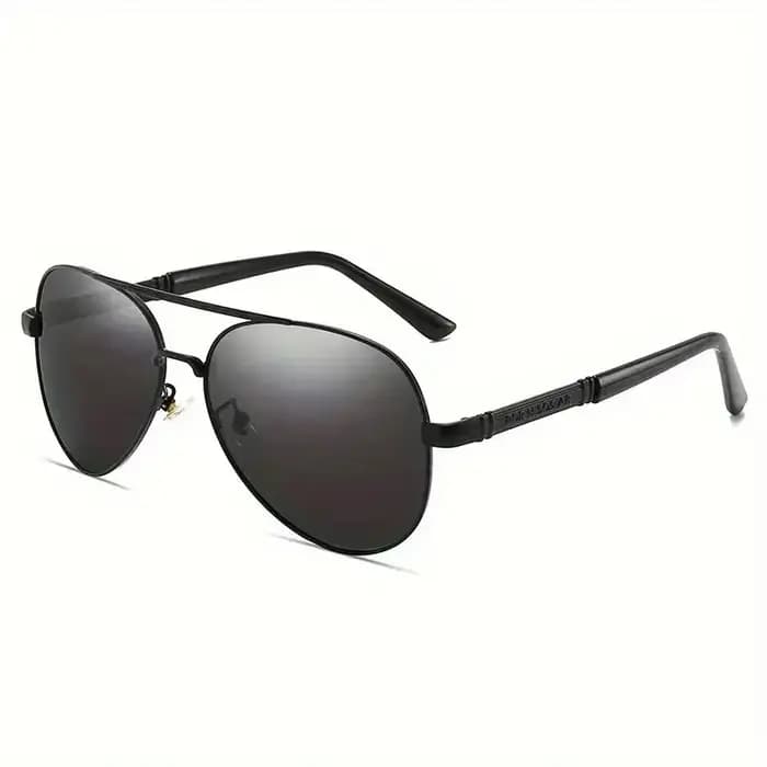 Lunettes de soleil polarisées hommes monture métallique qualité