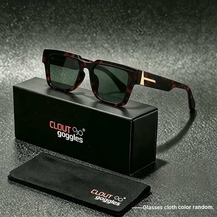 CLOUT GOGGLES Lunettes de soleil tendance et polyvalentes pour hommes et femmes