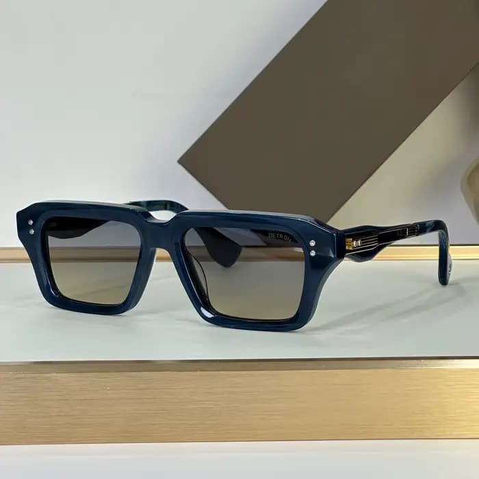 ADITA DETRON 459S TAILLE 52-17-14 Lunettes de soleil de haute qualité pour hommes Style titane Design tendance