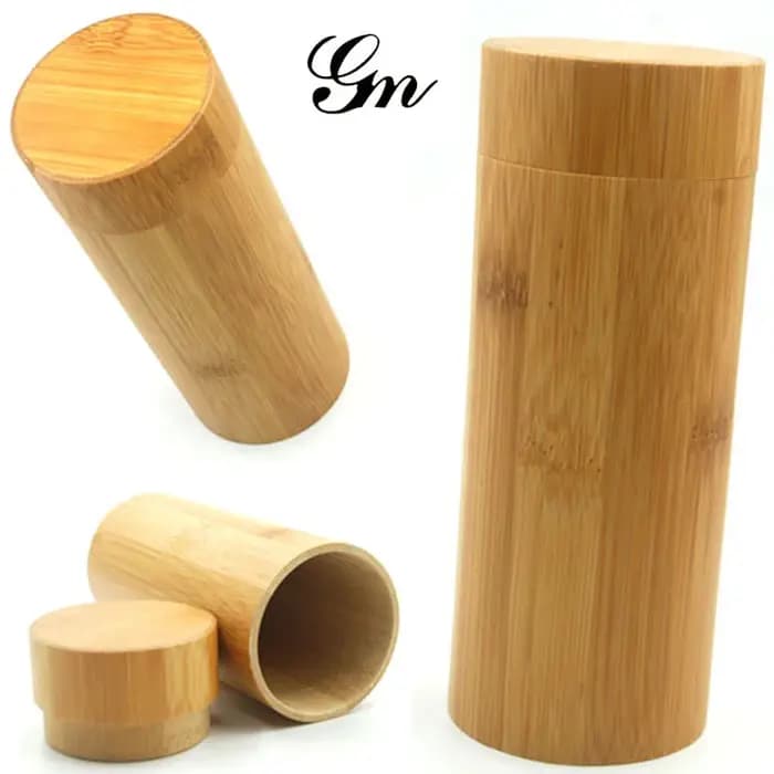 Boîte à lunettes en bois naturel et bambou GM avec 5 modèles différents de boîtes