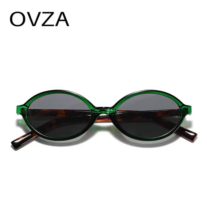 OVZA 2024 nouvelles lunettes de soleil pour hommes ovales rétro