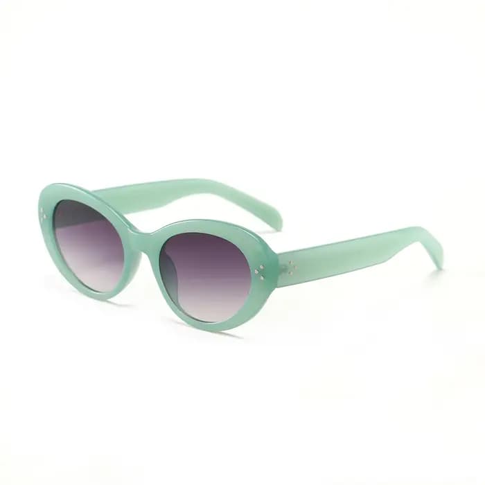 Lunettes de soleil ovales à la mode pour femmes