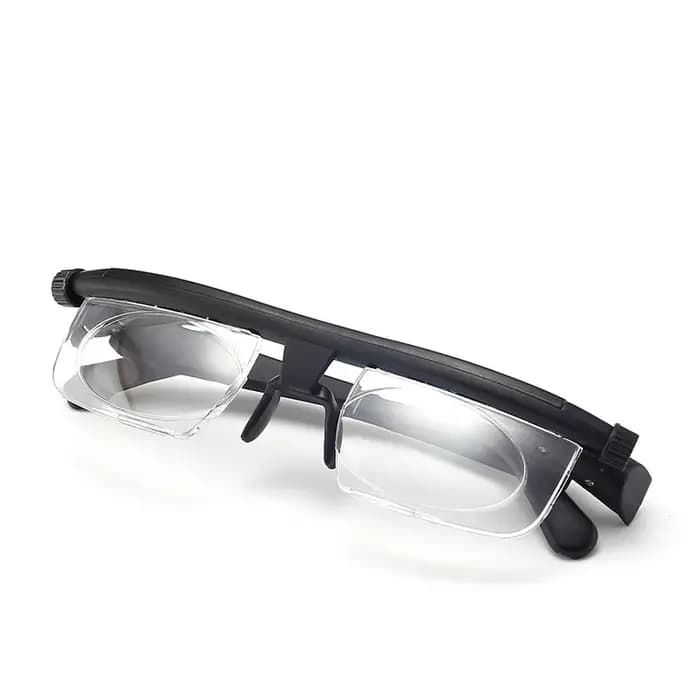 Lunettes réglables HD, lunettes de mise au point, longueur focale,-3 à + 6 dioptries