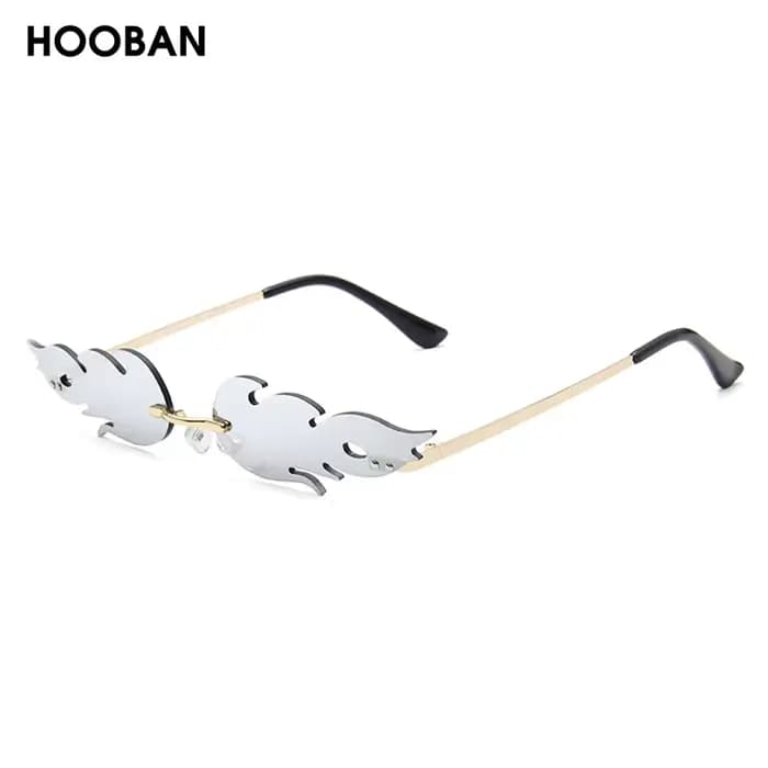 Lunettes de soleil flamme de feu pour femmes et hommes
