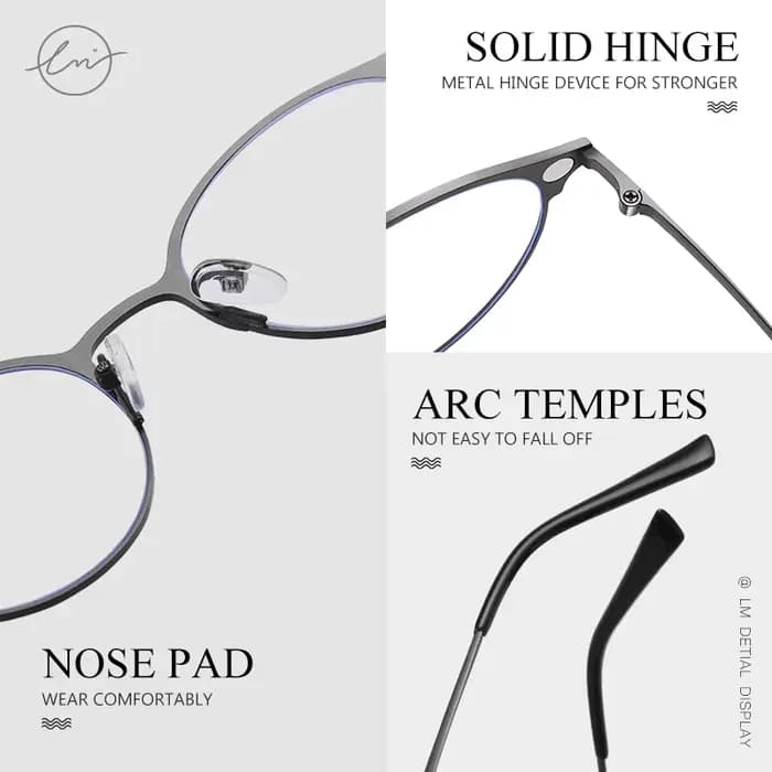 LM lunettes de soleil magnétiques hommes femmes polarisées Clip sur lunettes de soleil cadre Vintage