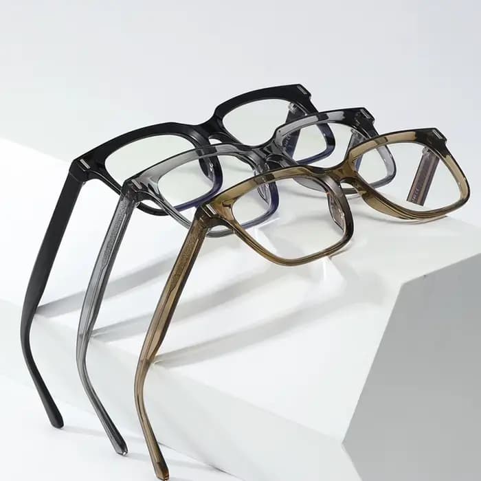 Kachawoo anti lumière bleue lunettes TR90 acétate hommes