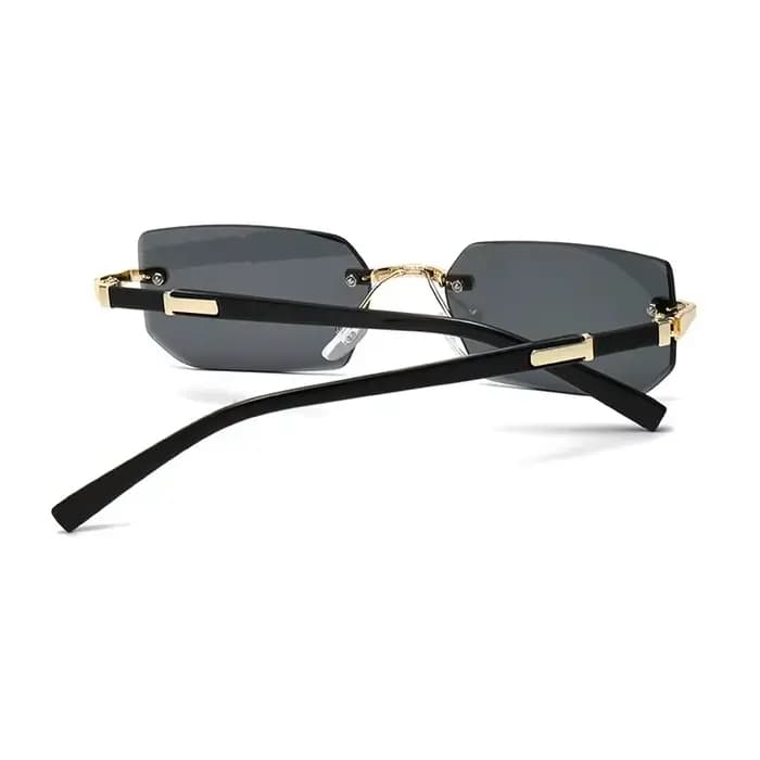 Lunettes de soleil tendance sans monture pour hommes et femmes
