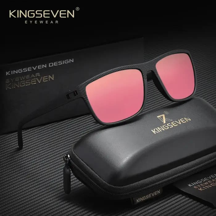 KINGSEVEN marque originale mode lunettes de soleil Rectangle UV400 polarisé femmes hommes