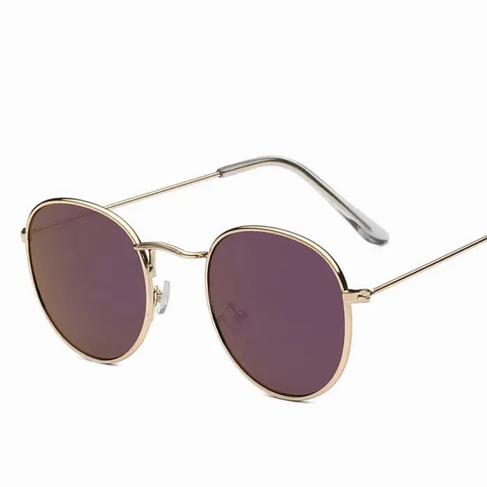 Lunettes de soleil miroir vintage pour hommes et femmes