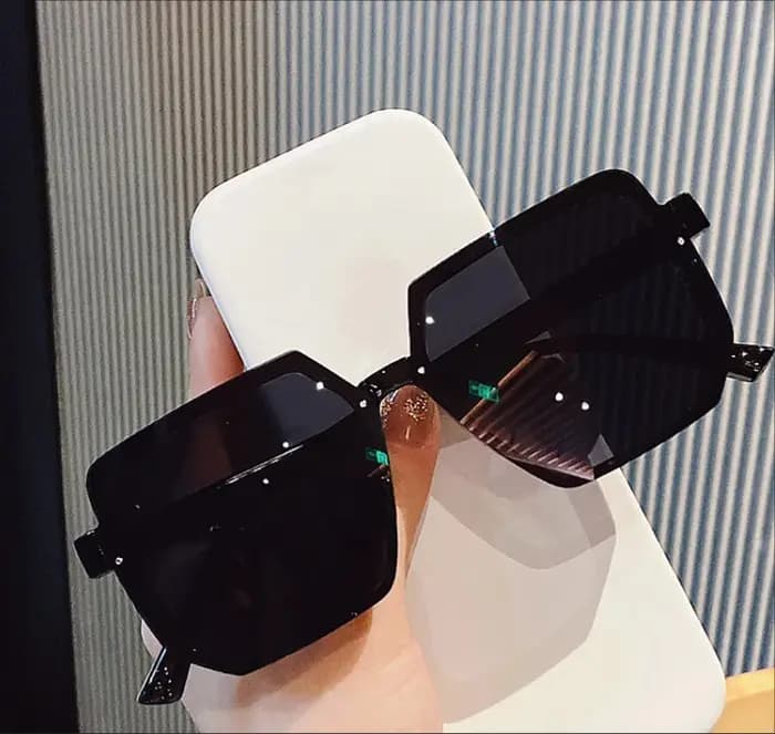 Lunettes de soleil Vintage à grande monture pour femmes et hommes