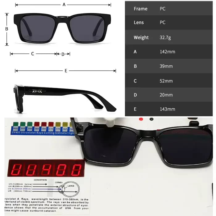 SHAUNA mode femmes lunettes de soleil carrées dégradé nuances UV400 rétro Rivets hommes tendance vert foncé lunettes de soleil