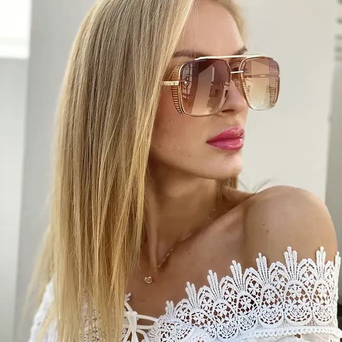 Nouvelles lunettes De Soleil Punk pour hommes mode carré Vintage Steampunk