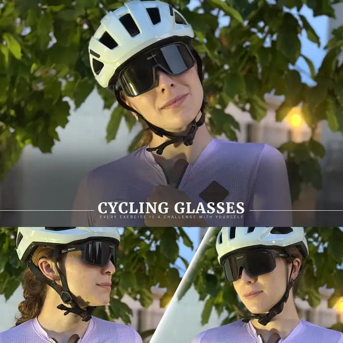 SCVCN lunettes de cyclisme photochromiques lunettes de soleil de cyclisme hommes UV400 lunettes sport vtt lunettes de plein air lunettes de vélo femmes lunettes de soleil