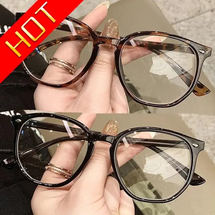 Lunettes à grande monture Vintage imprimé léopard pour femmes et hommes