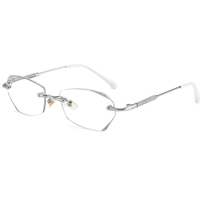 Lunettes de lecture haut de gamme découpées en diamant pour personnes d'âge moyen et âgées