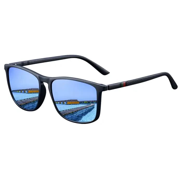 Lunettes de soleil carrées classiques vintage