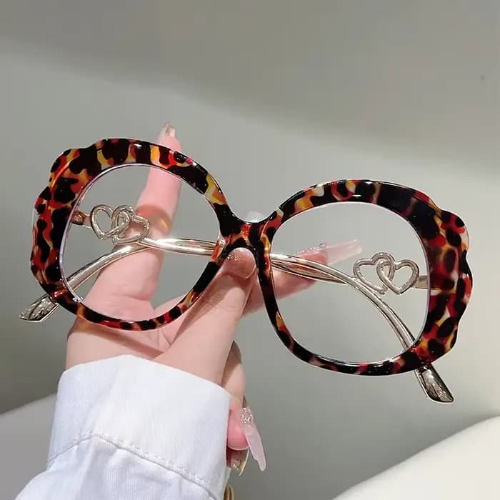GM LUMIAS lunettes rondes surdimensionnées femmes 2025 nouveau dans la mode montures optiques multicolores
