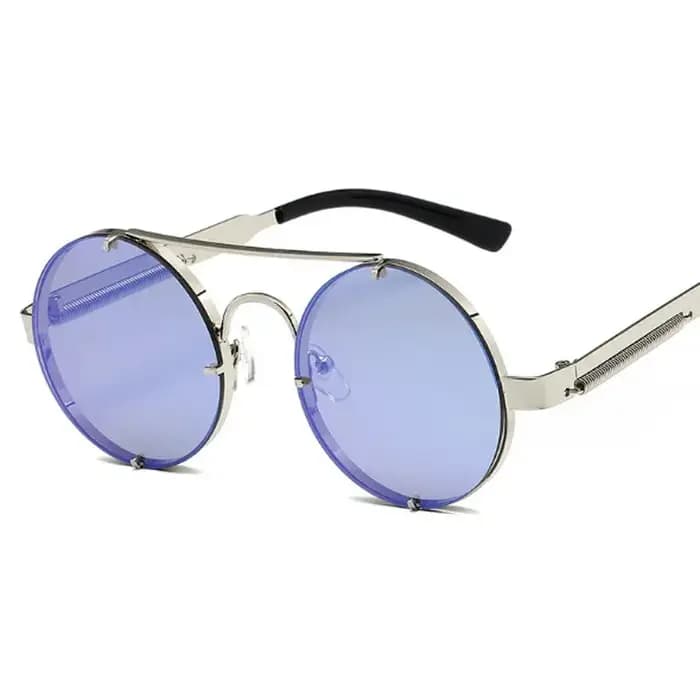 Lunettes de soleil Steampunk vintage pour hommes et femmes
