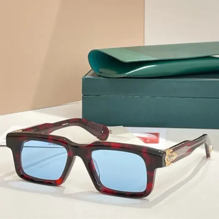 Lunettes de soleil BELVEDERE en acétate UV400 de qualité supérieure