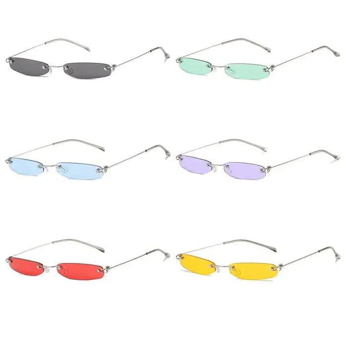 Lunettes de soleil rectangulaires SAINT sans monture
