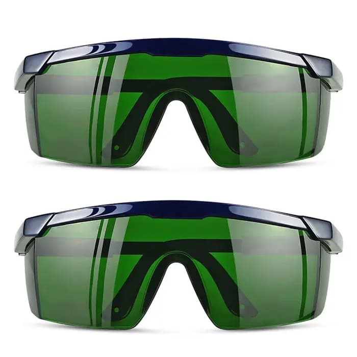 Lot de 2 lunettes de sécurité laser IPL 200nm-2000nm pour le traitement d'épilation au